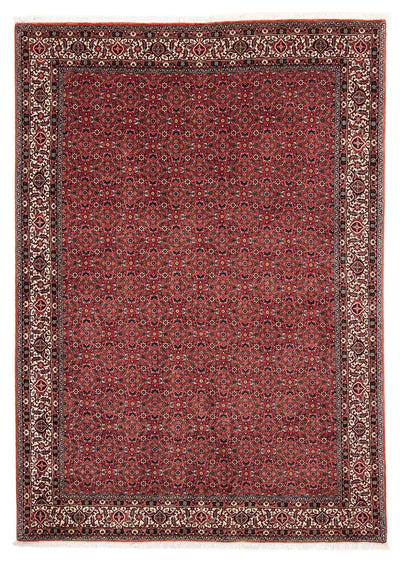 Bidjar Teppe 173x243cm - Persisk teppe - mørk rød