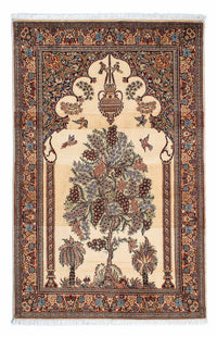 Qom Teppe 210x135cm - Persisk teppe – product image