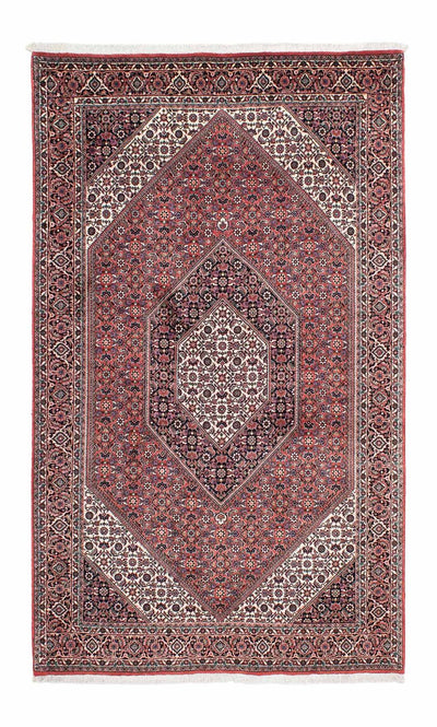 Bidjar Teppe 134x219cm - Persisk teppe - lys rød