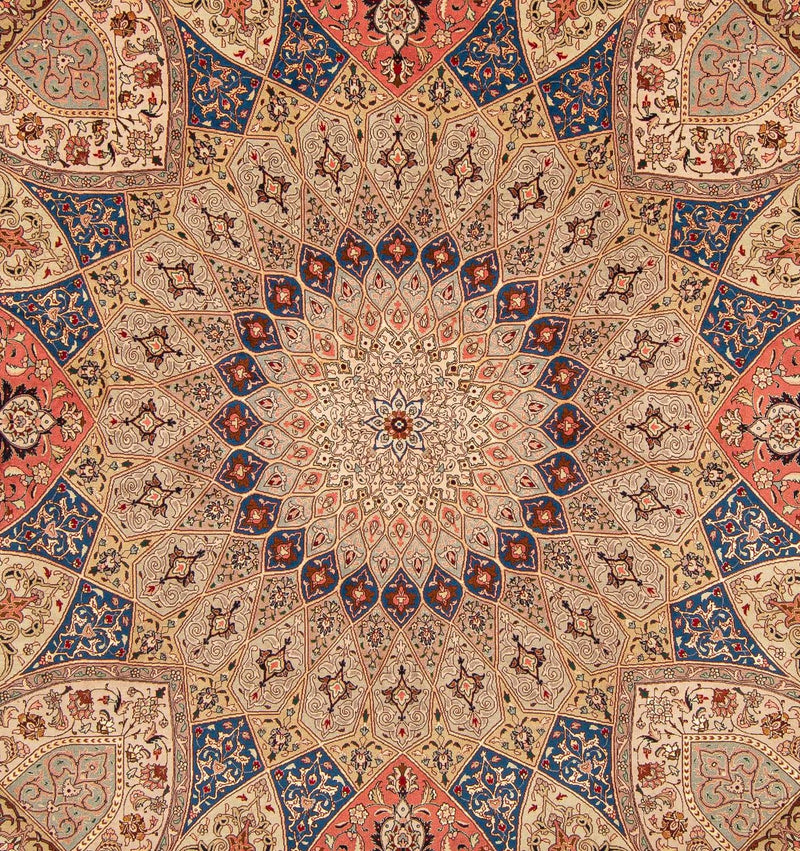 Tabriz - 50 Raj Teppe 256x253cm - Persisk teppe