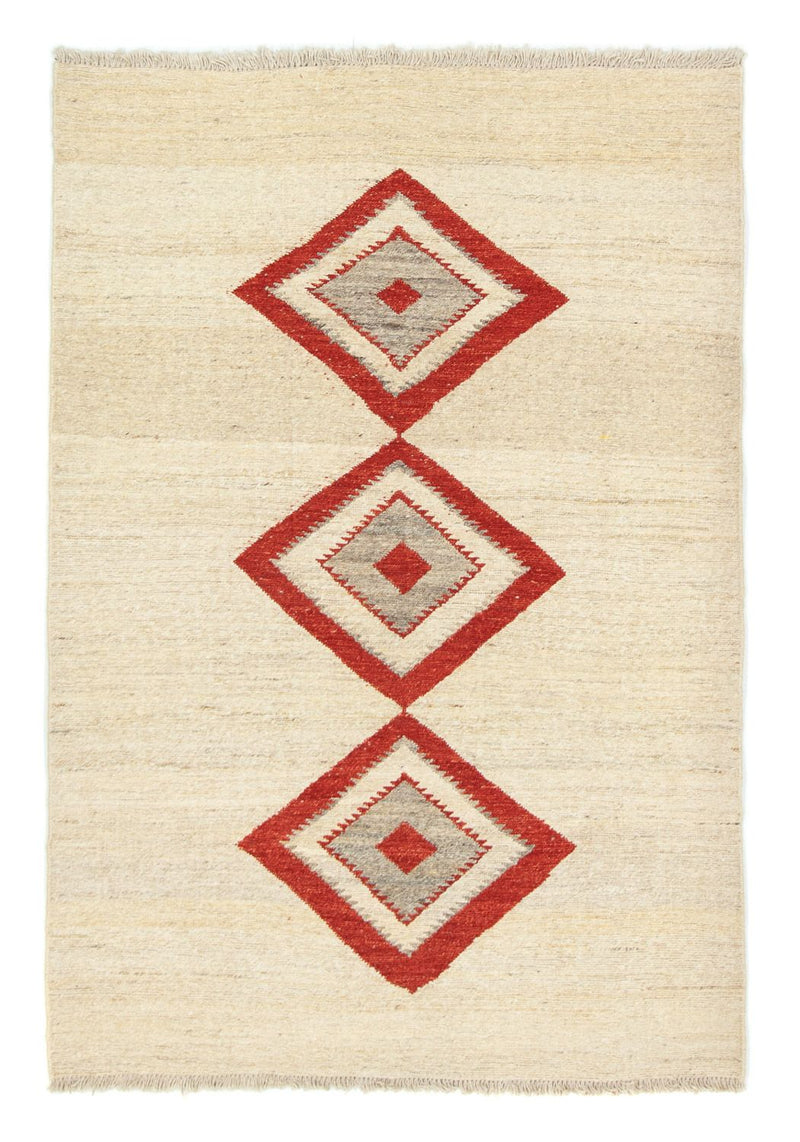 Persisk Gabbeh Teppe 125x186cm - Perserteppich Wollteppich
