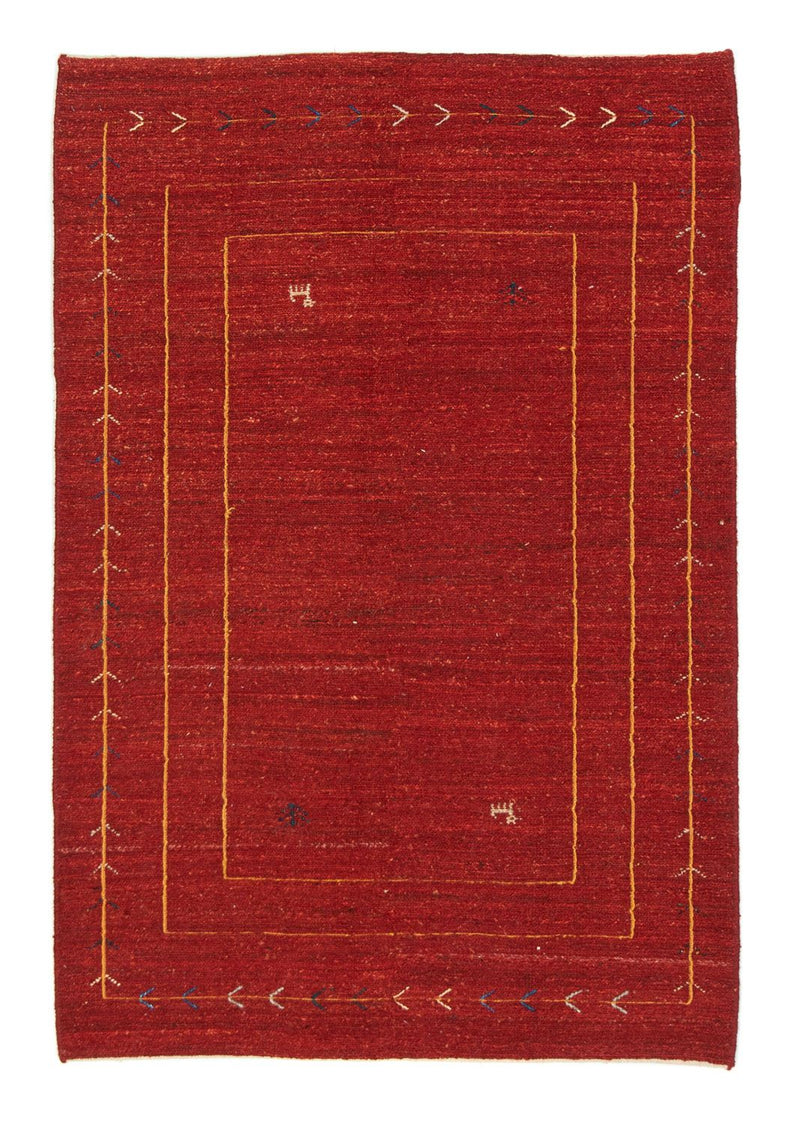Persisk Gabbeh Teppe 113x165cm - Perserteppich Wollteppich