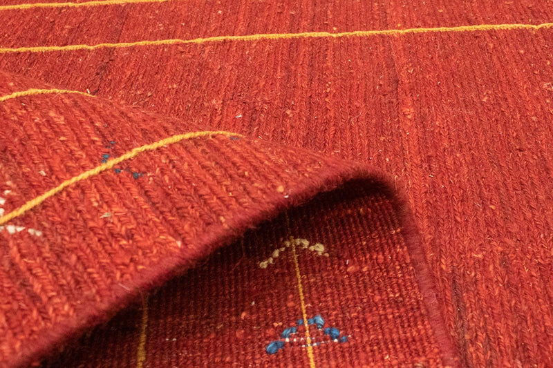 Persisk Gabbeh Teppe 113x165cm - Perserteppich Wollteppich