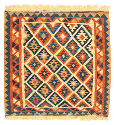 Kilim Fars Teppe 100x100cm