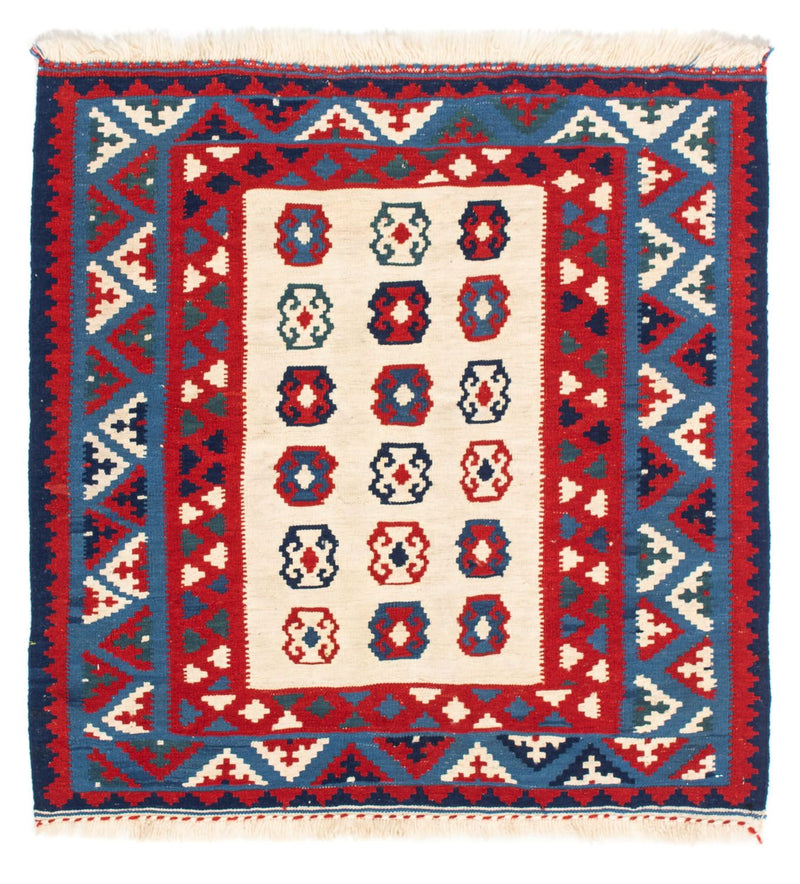 Kilim Fars Teppe 100x100cm