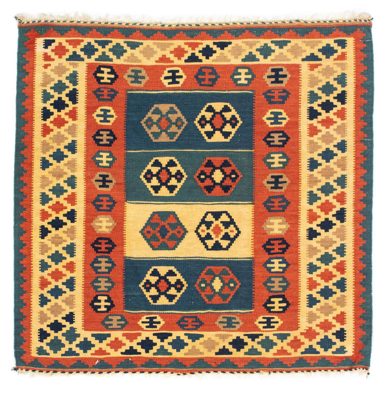 Kilim Fars Teppe 100x100cm