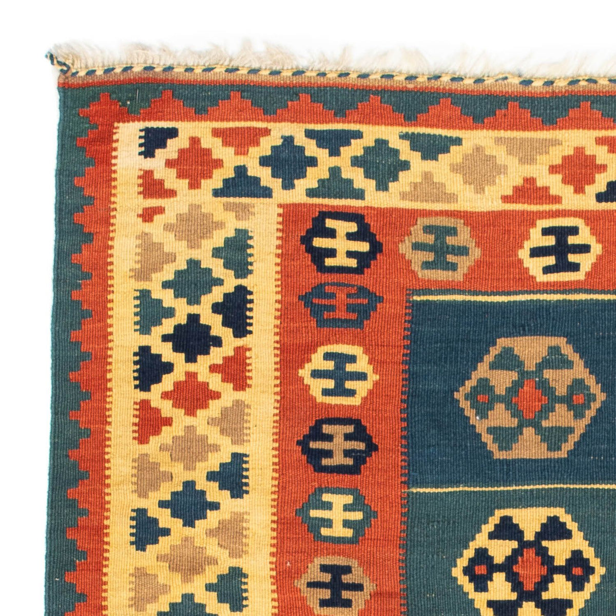 Kilim Fars Teppe 100x100cm