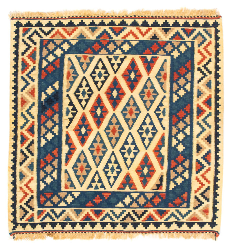 Kilim Fars Teppe 100x100cm