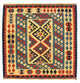 Kilim Fars Teppe 100x100cm