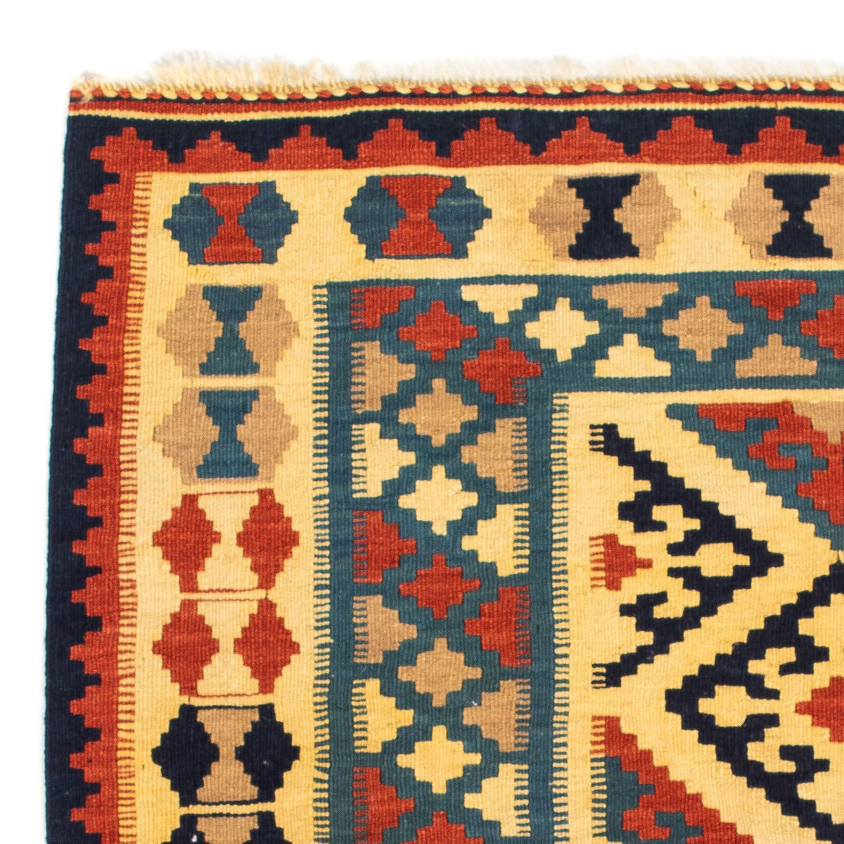 Kilim Fars Teppe 100x100cm
