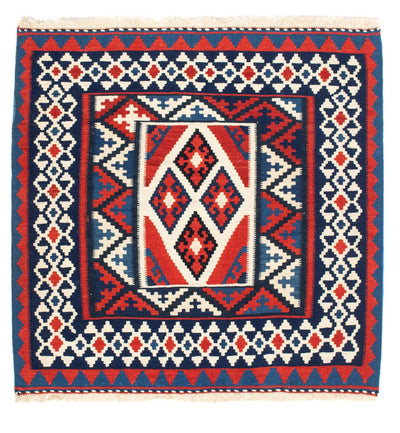 Kilim Fars Teppe 100x100cm