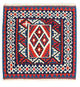 Kilim Fars Teppe 100x100cm