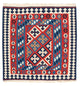 Kilim Fars Teppe 103x101cm