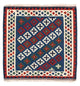 Kilim Fars Teppe 100x100cm