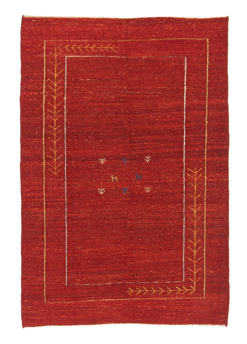 Persisk Gabbeh Teppe 167x111cm - Perserteppich Wollteppich