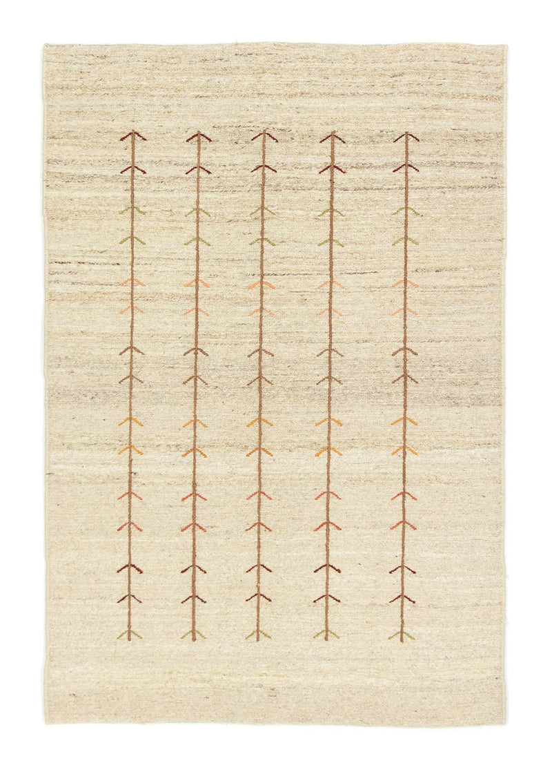 Persisk Gabbeh Teppe 101x145cm - Perserteppich Wollteppich
