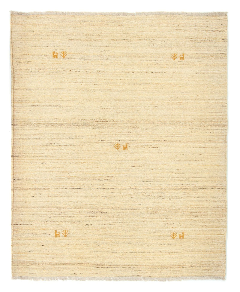Persisk Gabbeh Teppe 192x156cm - Perserteppich Wollteppich