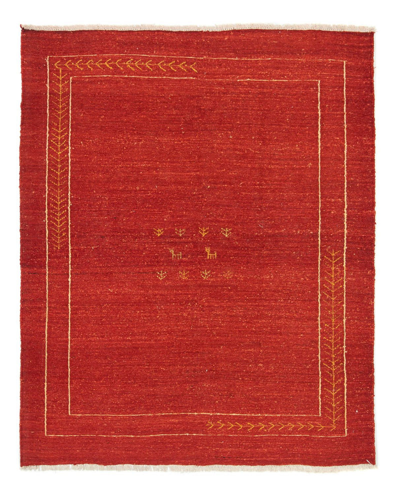 Persisk Gabbeh Teppe 191x152cm - Perserteppich Wollteppich