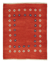 Persisk Gabbeh Teppe 192x152cm - Perserteppich Wollteppich – product image