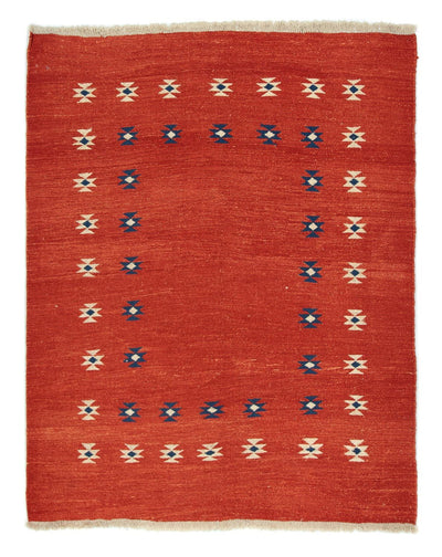 Persisk Gabbeh Teppe 152x192cm - Perserteppich Wollteppich