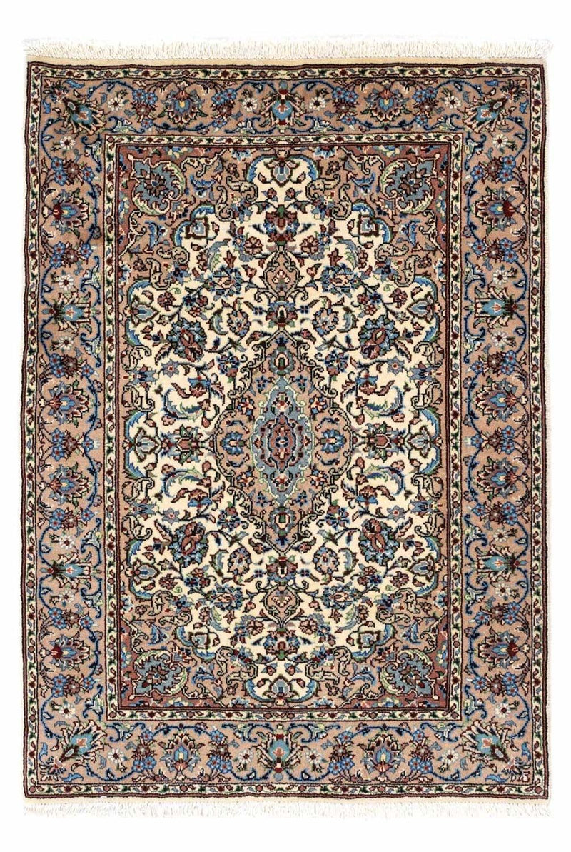 Persisk teppe - Keshan - 143 x 98 cm - beige