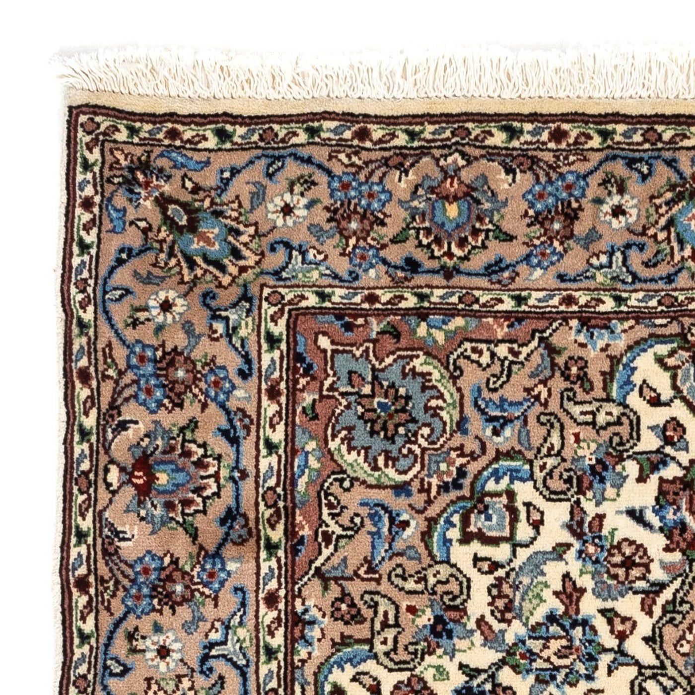 Persisk teppe - Keshan - 143 x 98 cm - beige