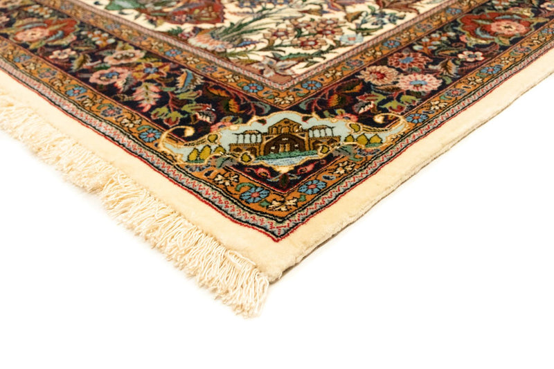 Qom Teppe 145x102cm - Persisk teppe