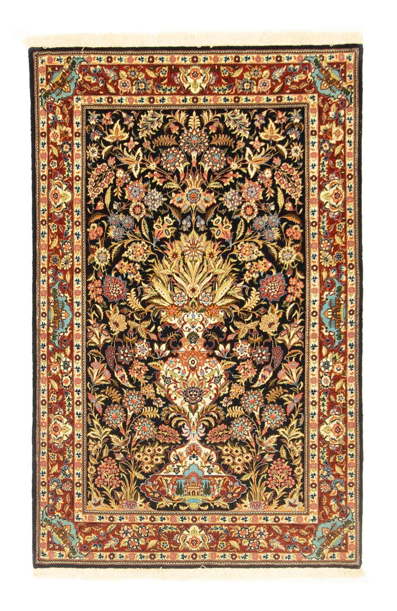 Qom Teppe 154x103cm - Persisk teppe