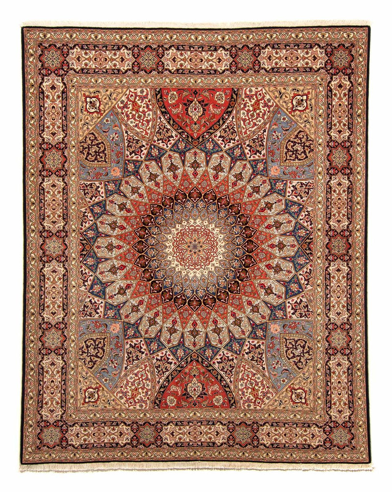 Tabriz - 50 Raj Teppe 205x252cm - Persisk teppe