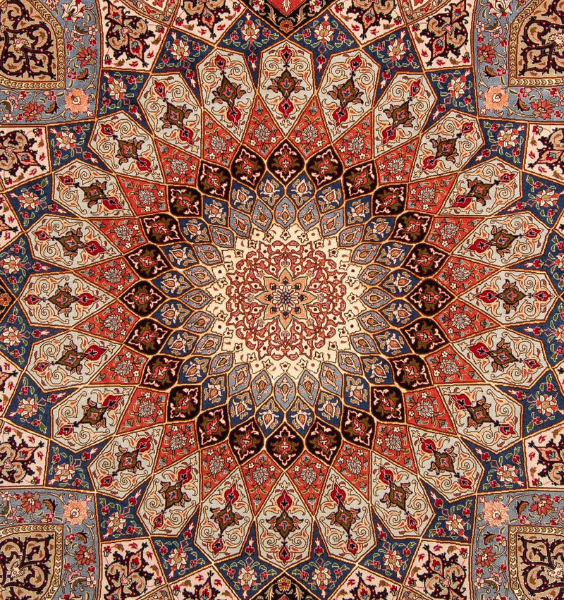 Tabriz - 50 Raj Teppe 205x252cm - Persisk teppe