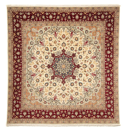 Tabriz - 50 Raj Teppe 252x258cm - Persisk teppe