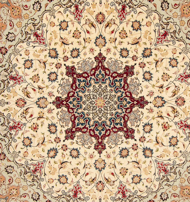 Tabriz - 50 Raj Teppe 252x258cm - Persisk teppe