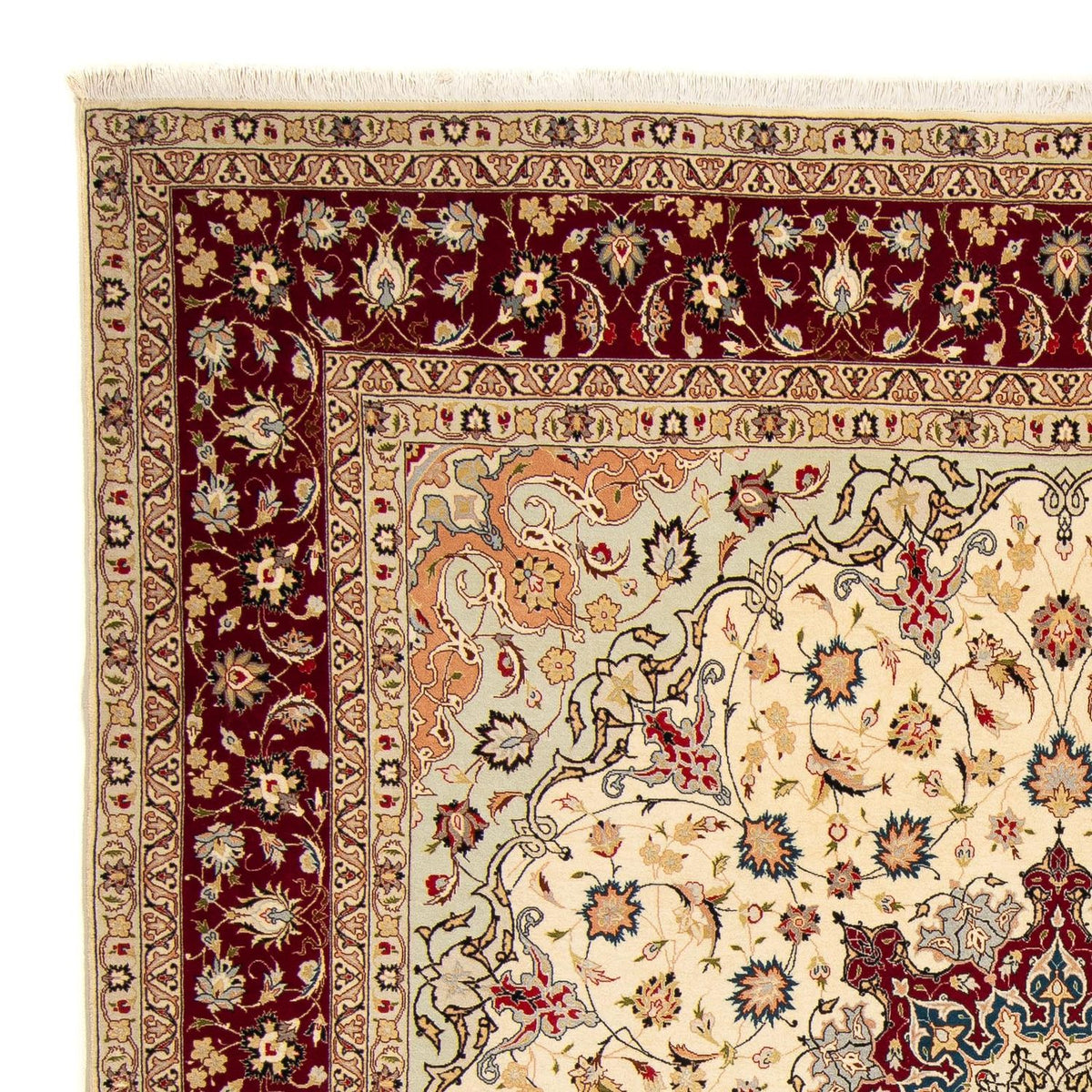 Tabriz - 50 Raj Teppe 252x258cm - Persisk teppe
