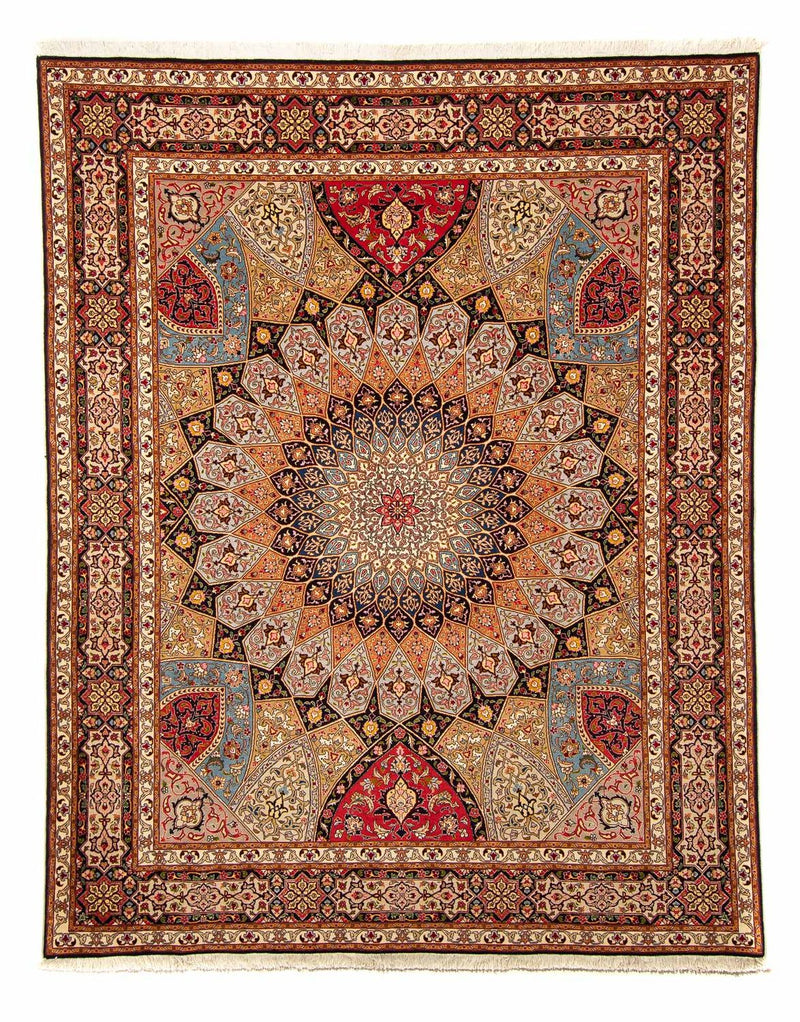 Tabriz - 50 Raj Teppe 201x257cm - Persisk teppe