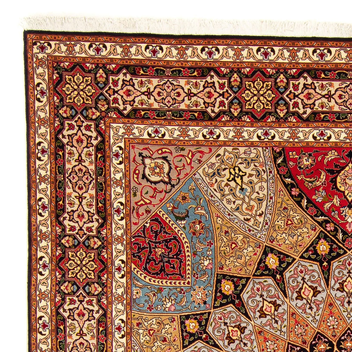 Tabriz - 50 Raj Teppe 201x257cm - Persisk teppe