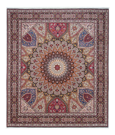 Tabriz - 50 Raj Teppe 254x304cm - Persisk teppe