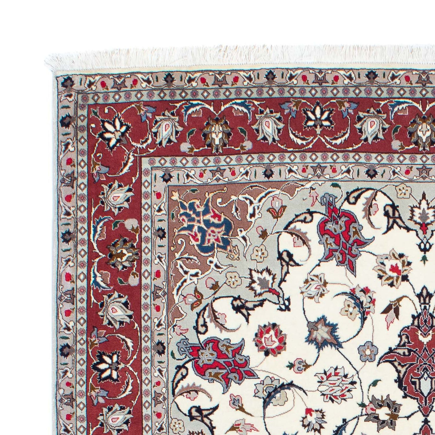 Tabriz - 50 Raj Teppe 201x152cm - Persisk teppe