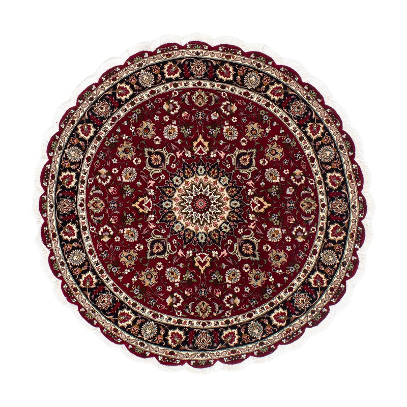Tabriz - 50 Raj Teppe 150x150cm - Persisk teppe