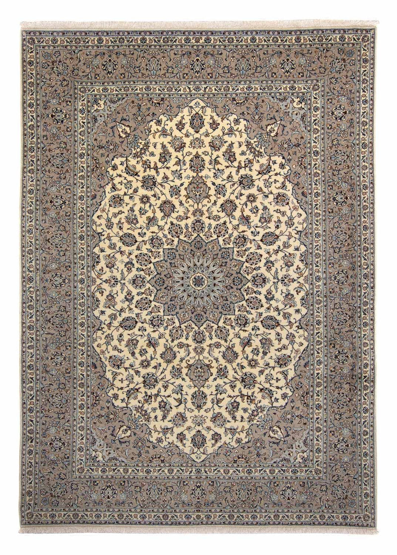 Kashan Teppe 248x352cm - Persisk teppe - beige