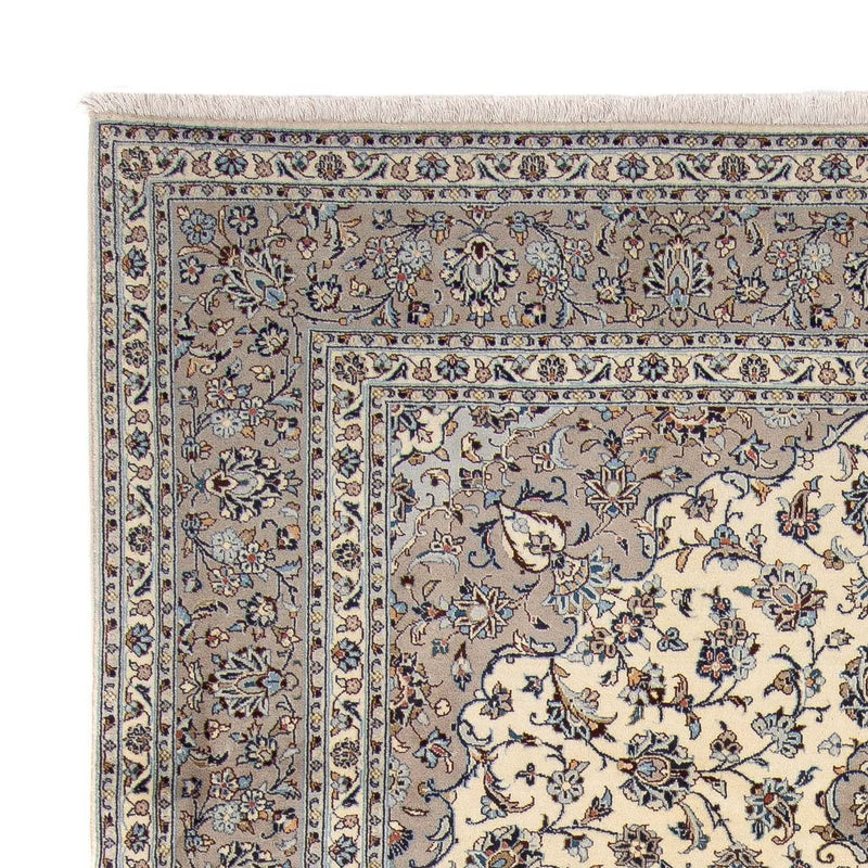 Kashan Teppe 248x352cm - Persisk teppe - beige