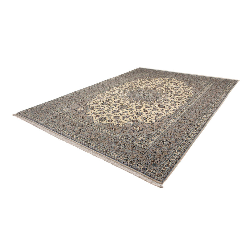 Kashan Teppe 248x352cm - Persisk teppe - beige