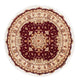 Tabriz - 50 Raj Teppe 155x155cm - Persisk teppe