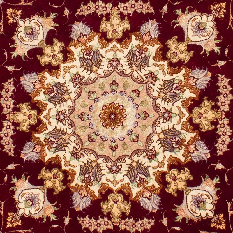 Tabriz - 50 Raj Teppe 155x155cm - Persisk teppe