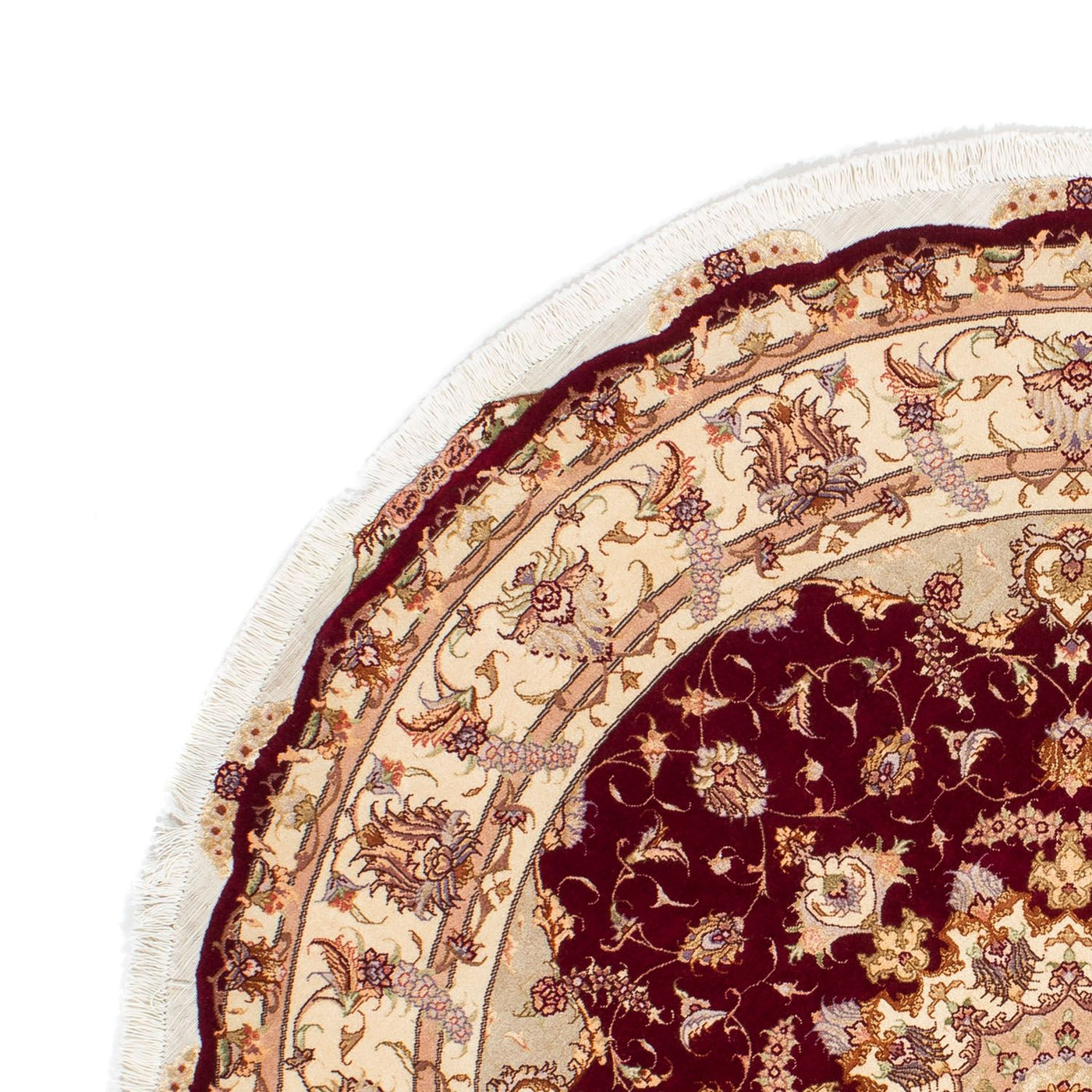 Tabriz - 50 Raj Teppe 155x155cm - Persisk teppe