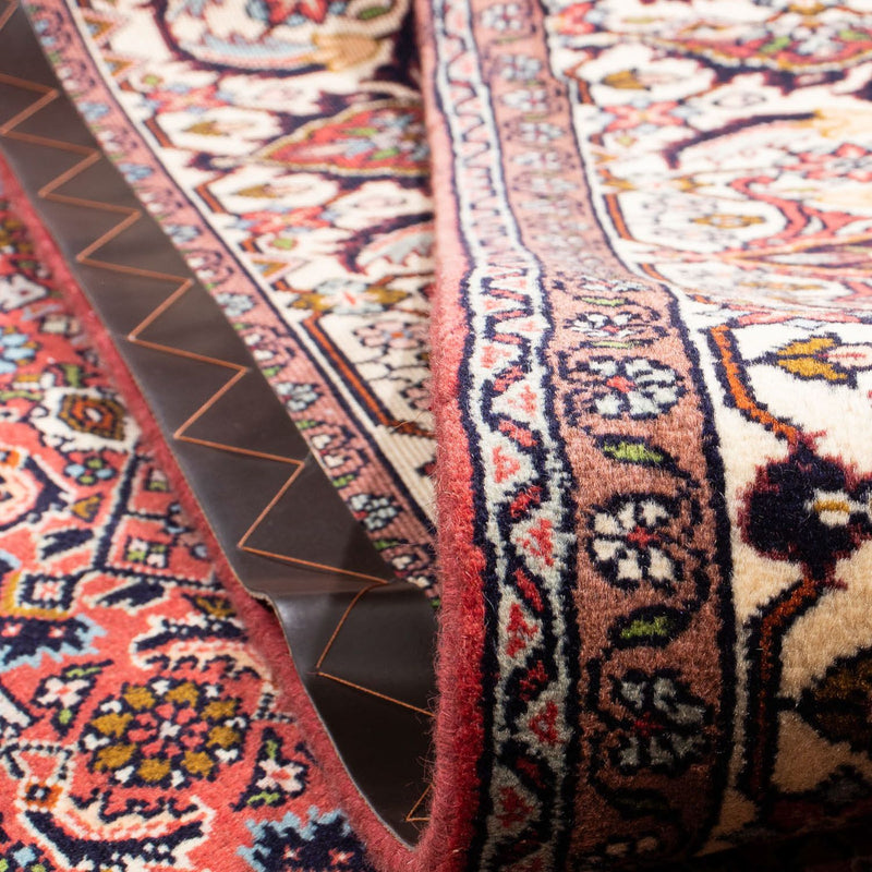 Persisk teppe - Bijar - 288 x 195 cm - lys rød