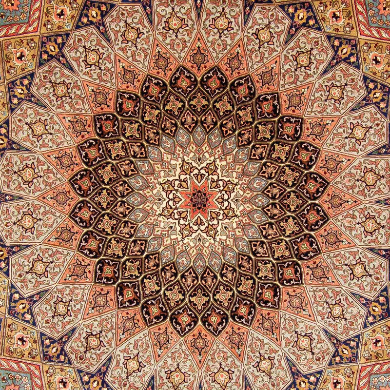 Tabriz - 50 Raj Teppe 304x410cm - Persisk teppe