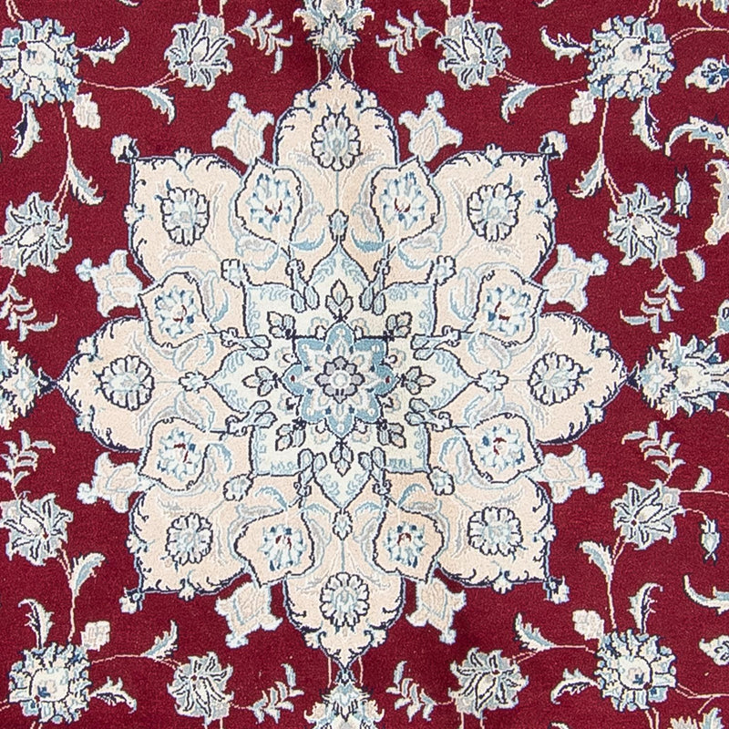 Nain Teppe 300x300cm - Persisk teppe - mørk rød