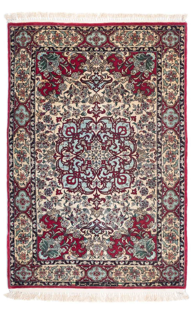 Isfahan Teppe 124x83cm - Persisk teppe