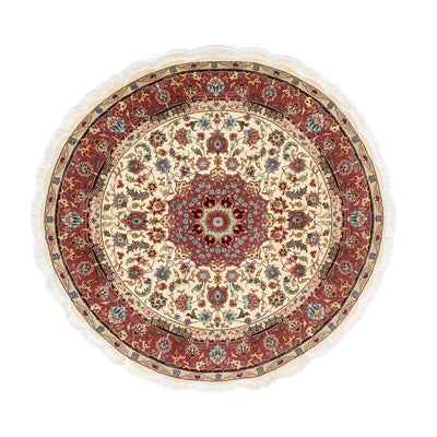 Tabriz - 50 Raj Teppe 145x145cm - Persisk teppe