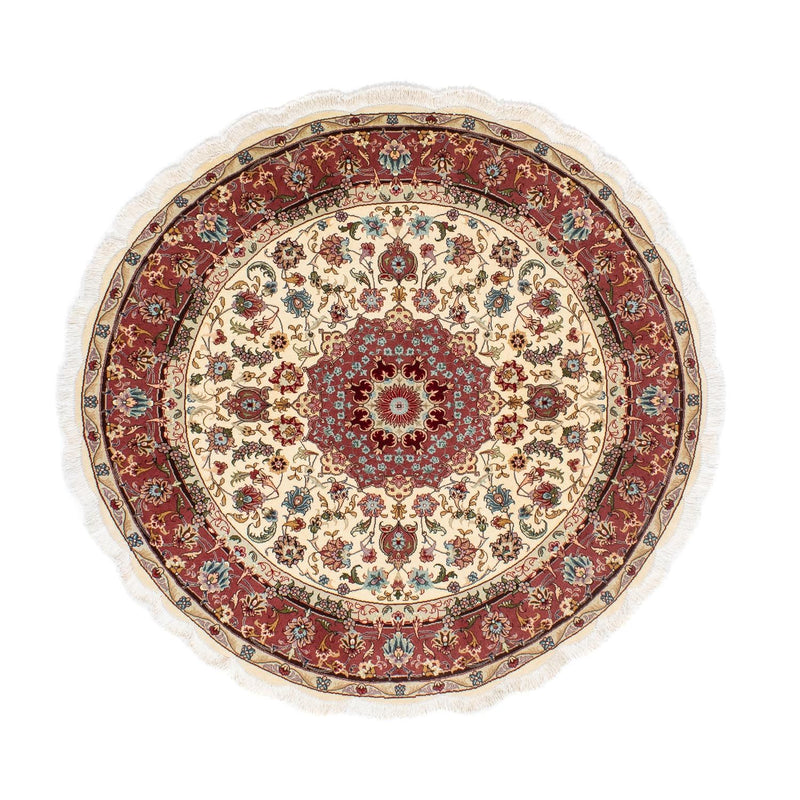 Tabriz - 50 Raj Teppe 145x145cm - Persisk teppe